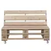 Bank aus Paletten-Lounge Sofa-Palettenmöbel 24