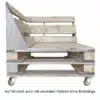 Lounge Eckmodul-Palettenmöbel