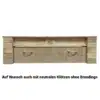 Bett aus Paletten