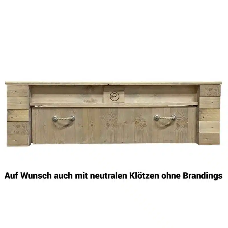 Bett aus Paletten