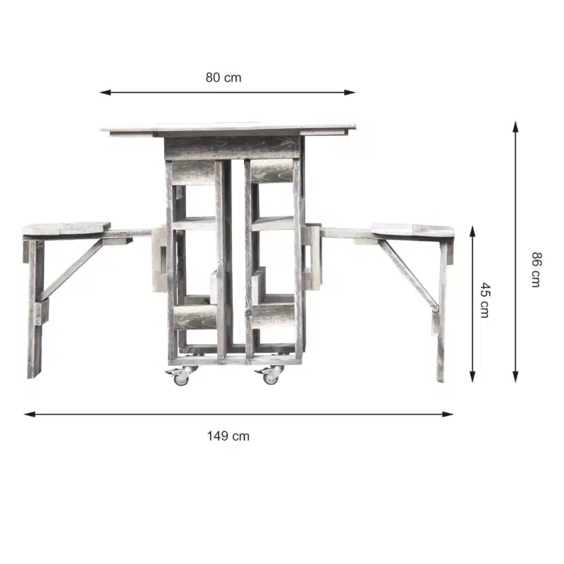 Palettenmöbel Tisch und Sitzmöbel