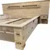 palettenbett bed bett aus paletten