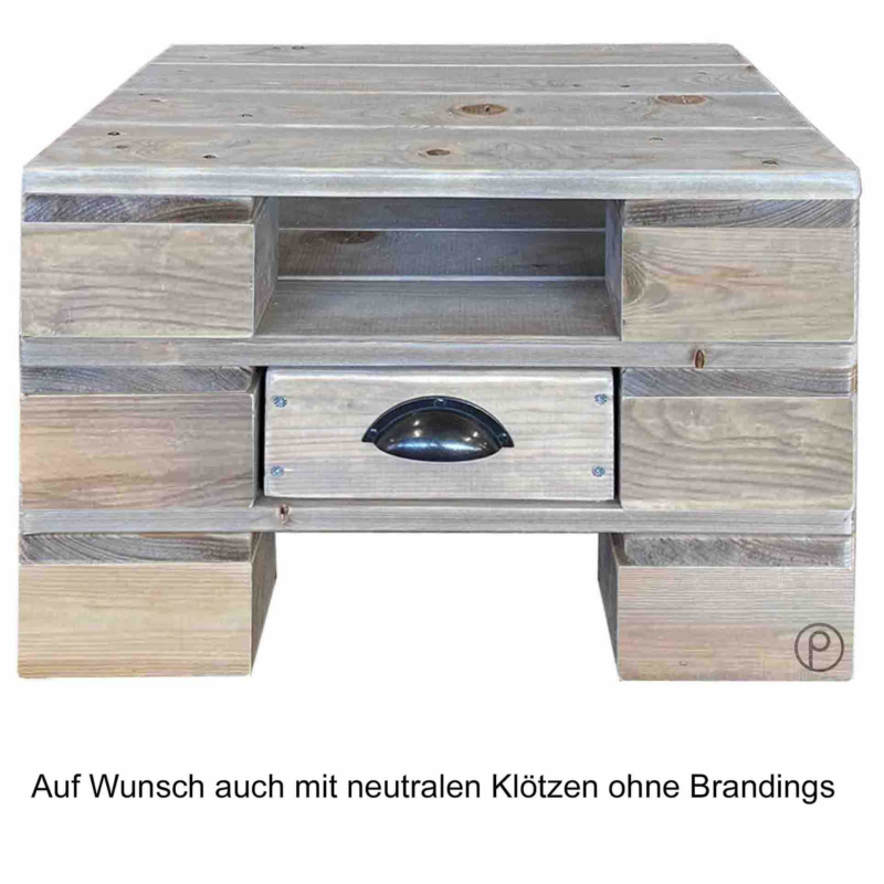 palettentisch beistelltisch nachttisch