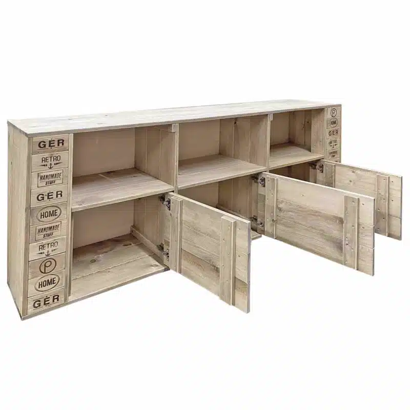 Große Kommode-TV-Schrank-Sideboard-Palettenmöbel