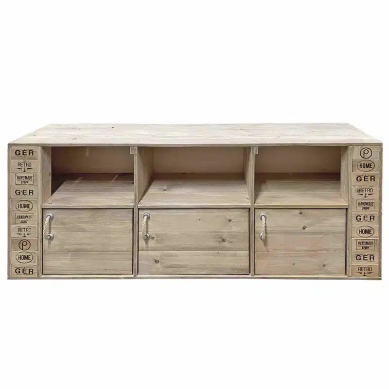 Große Kommode-TV-Schrank-Sideboard-Palettenmöbel