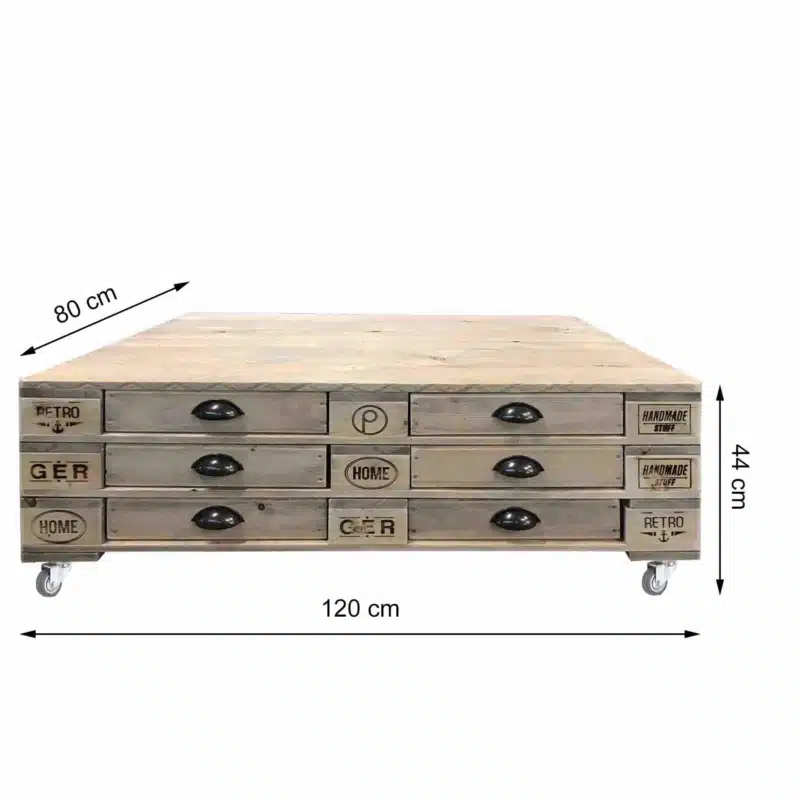 Palettentisch-Palettenmöbel Tisch