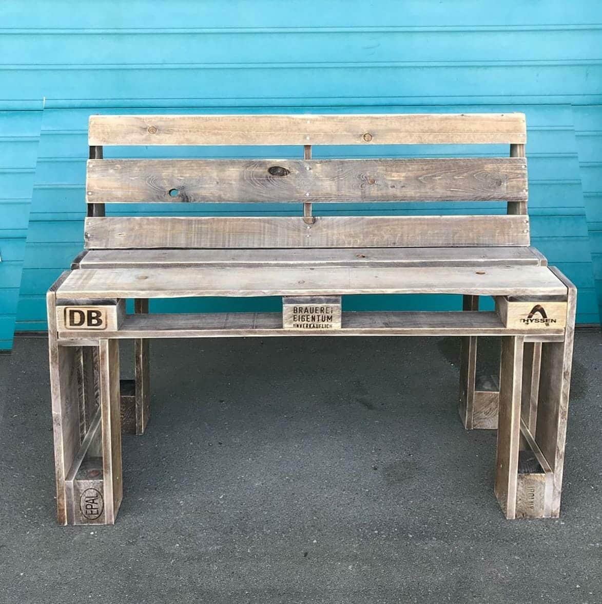 á Sitzbank Aus Paletten Palettenbank Kaufen Dein Palettenmobel Shop