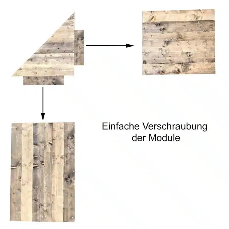 Grilltisch - Eckverbindung -Eckmodul