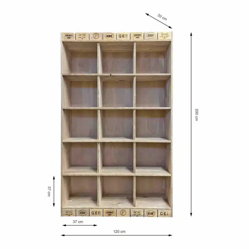 Wandregal aus Paletten-Schrank-Palettenmöbel