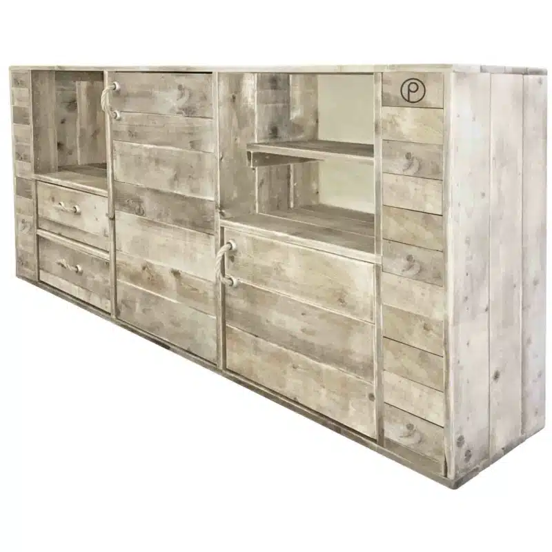 Palettenmöbel Kommode-Sideboard-Schrank aus Paletten