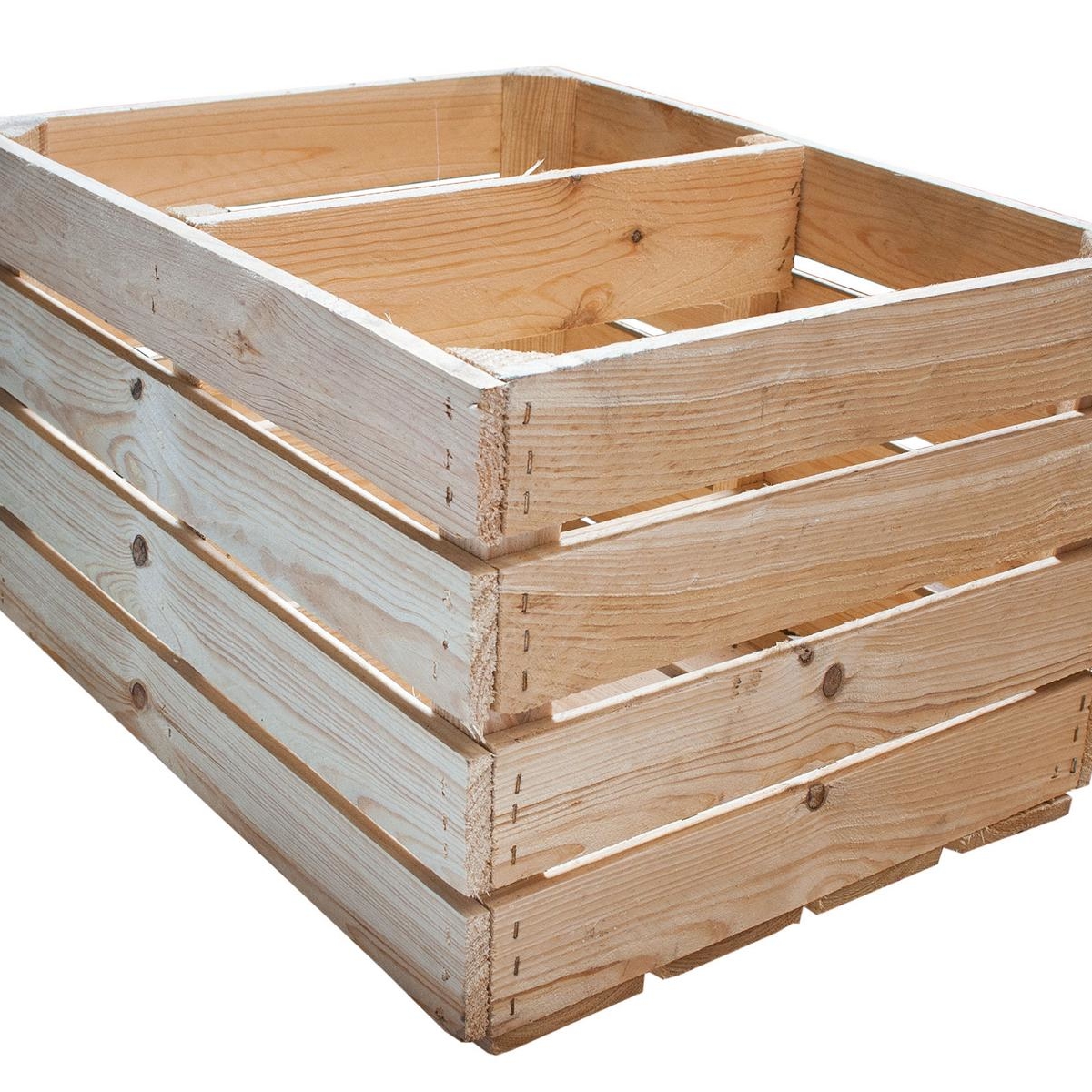 Neue Holzkiste 50x40x30cm - natur