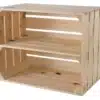 Holzkiste - Regalkiste - Obskiste - natur - 50x40x30cm