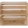 Holzkiste - Regalkiste - Obskiste - natur - 50x40x30cm – Bild 5