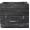 Kallax Regal Holzkiste-grau shabby chic
