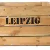 alte apfelkiste mit aufdruck leipzig