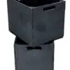 kallax regal holzkiste schwarz
