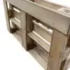 Palettensofa - Palettenlounge 120x80 Modul auf Rollen mit Ablagefächern - gerade Lehne – Bild 10