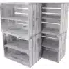 Regalkiste vintage shabby chic stil