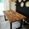 tisch esstisch aus altholz sal baum