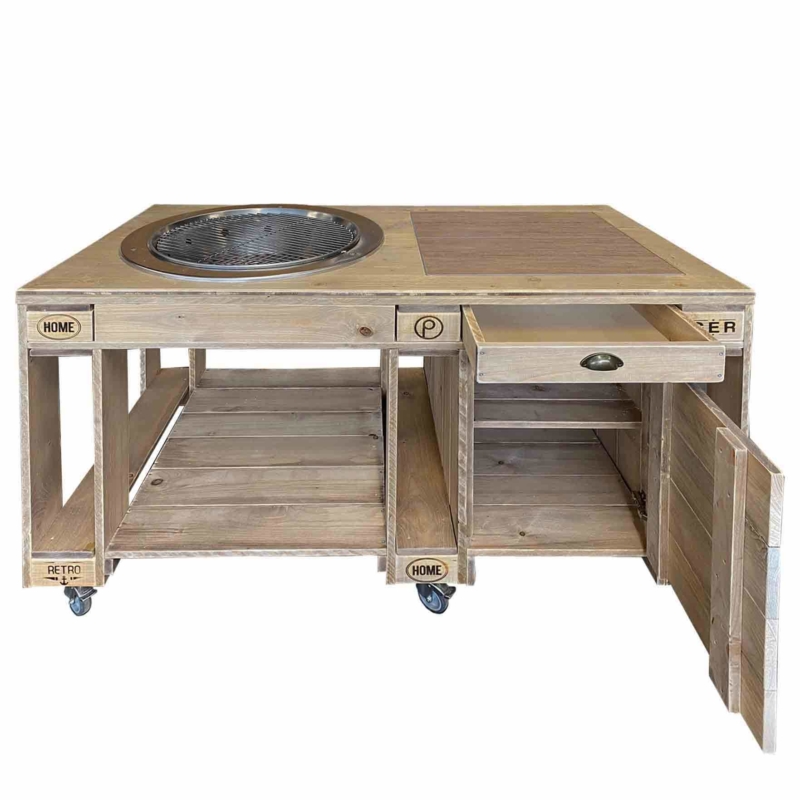 Grilltisch Palettenoptik