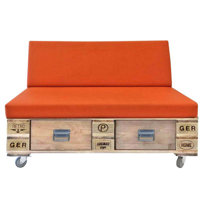 Outdoor Paletten Lounge