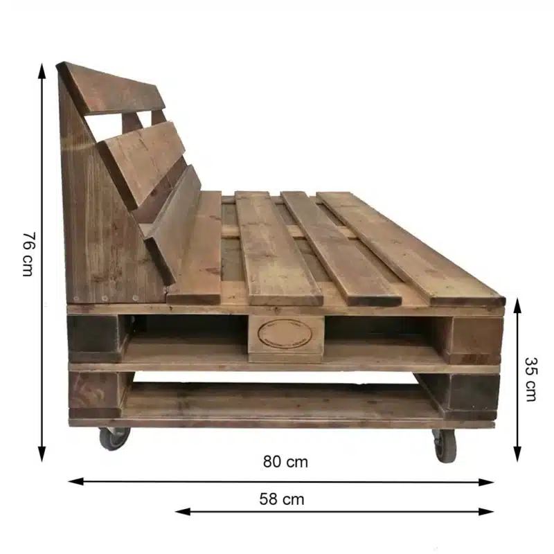 Outdoor Paletten Lounge