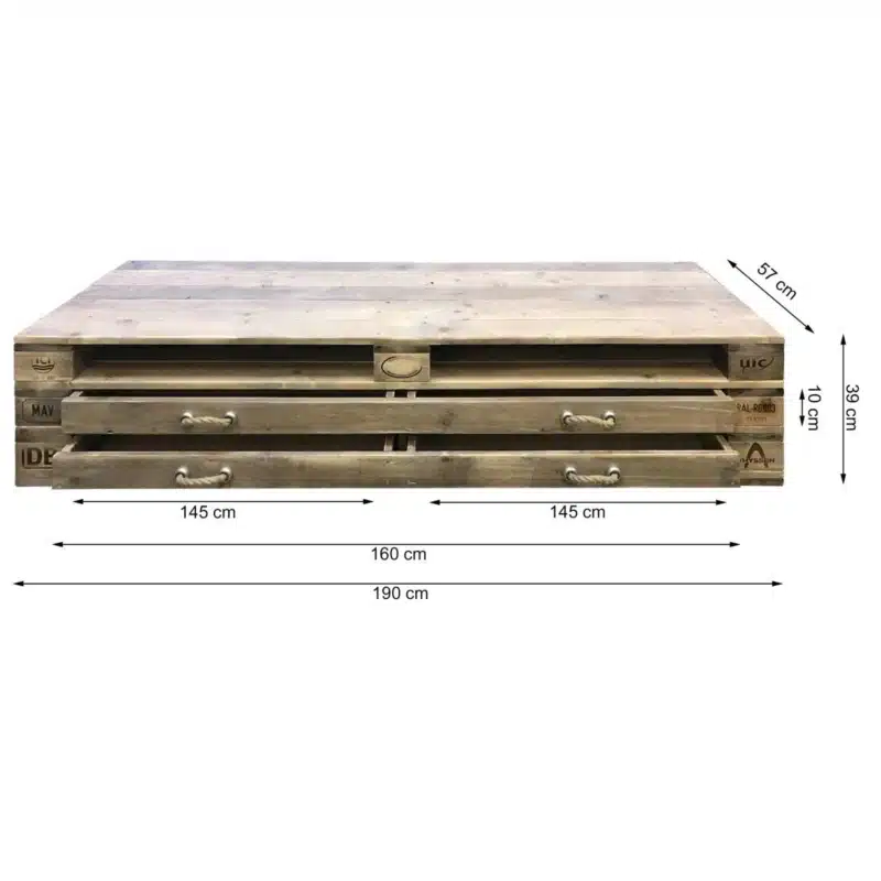 Palettenmoebel-Lowboard