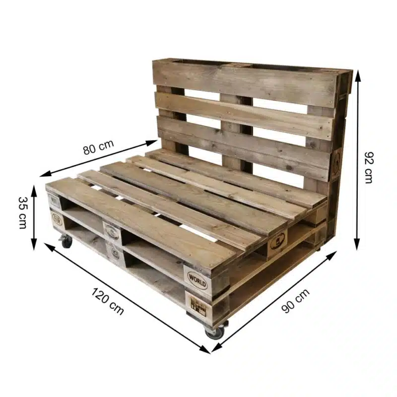 Palettenmöbel Lounge Sofa