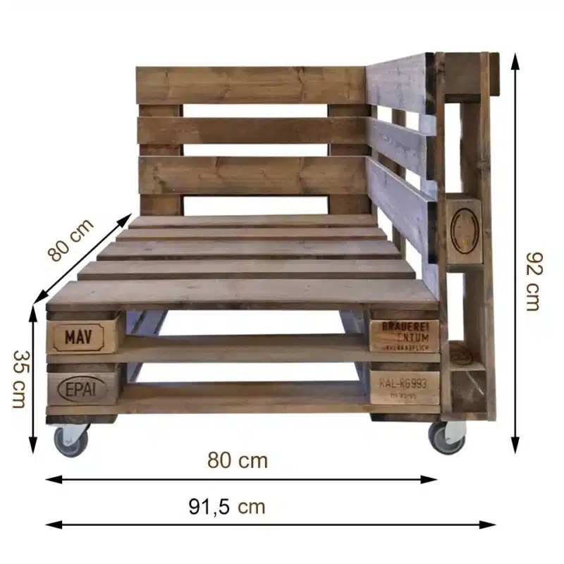 Palettenmöbel Lounge Sofa