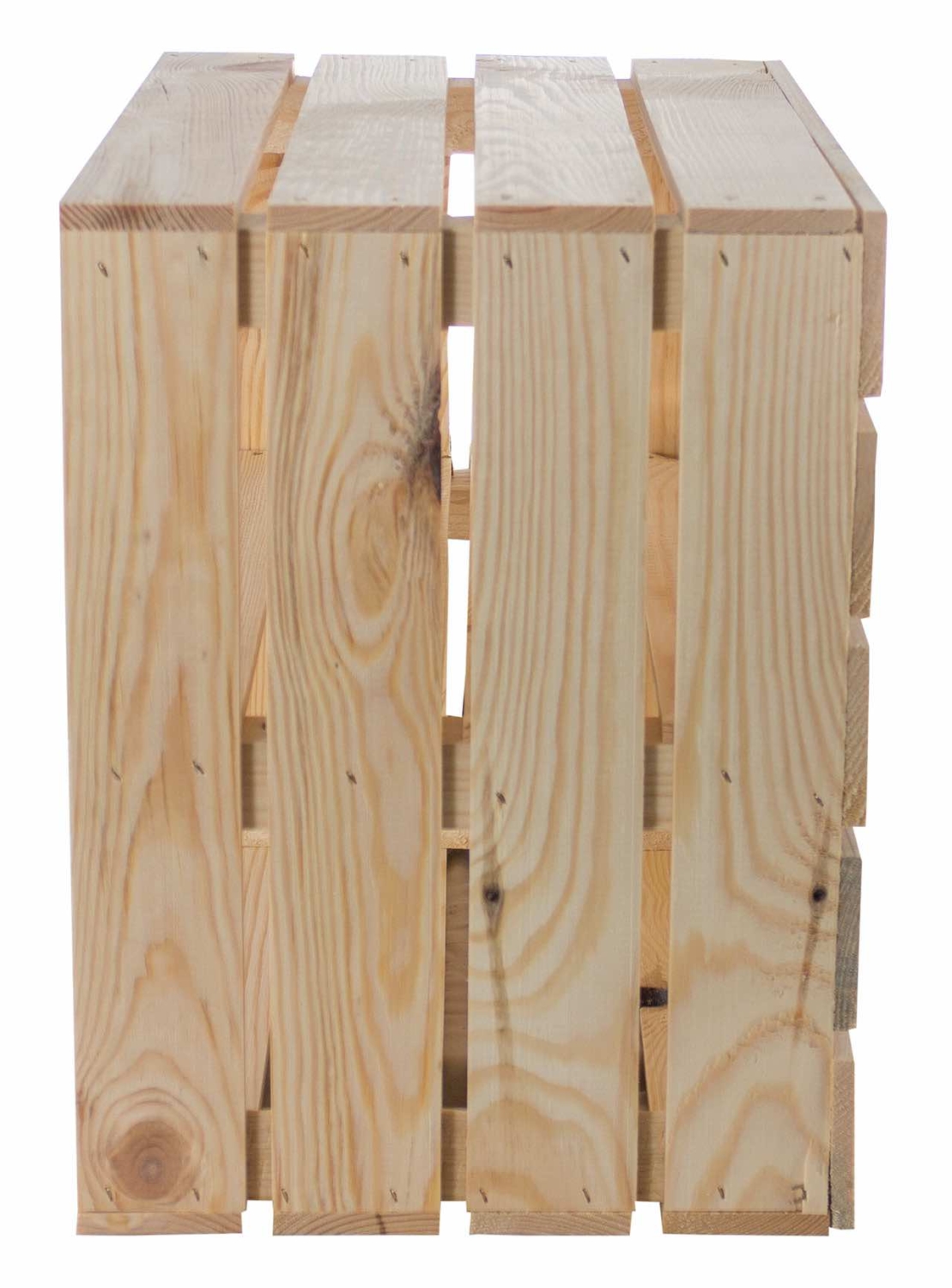 ᐅᐅ Holzkiste in Naturfarben 5er Set - 50x40x30 | Holzkisten-Shop