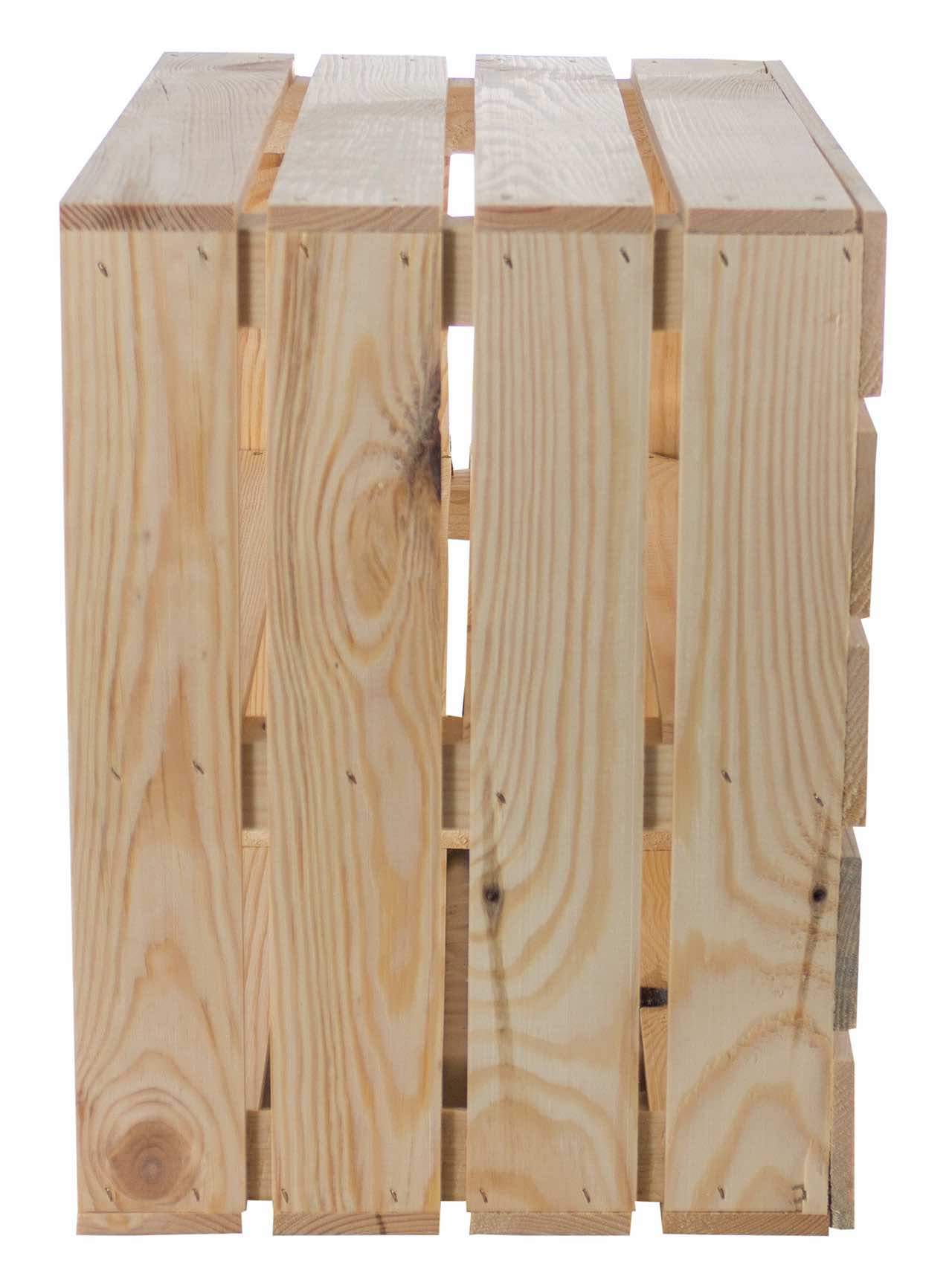 ᐅᐅ Holzkiste in Naturfarben 5er Set - 50x40x30 | Holzkisten-Shop