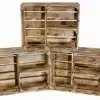 Flache Regalkiste mit tollem Look