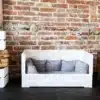 Hundesofa - Hundekörbchen Shabby Look