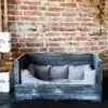 Hundesofa aus Holz - Hundekörbchen