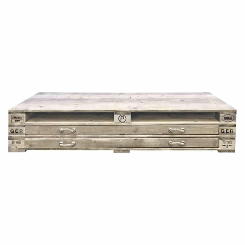 große lowboard paletten kommode