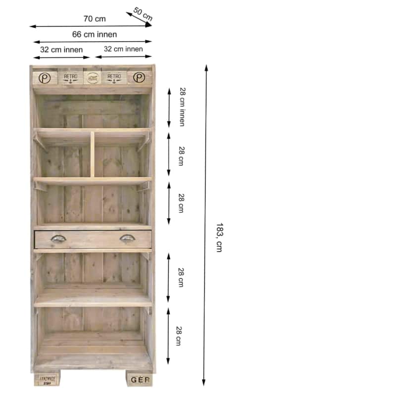 paletten schrank board