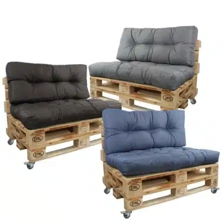 palettensofa diy set mit palettenkissen