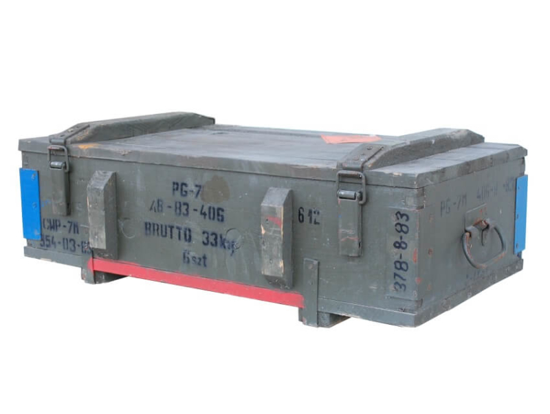 Holzkiste für Munition PG-7