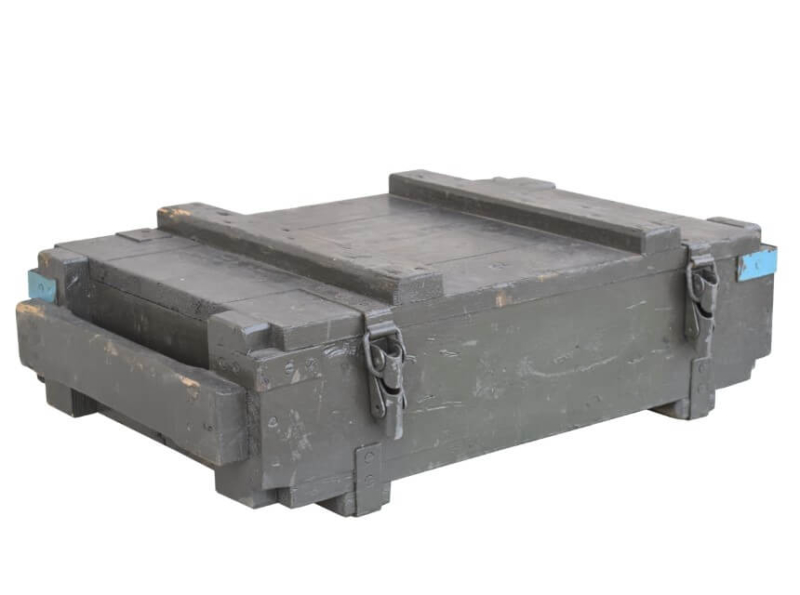 Holzkisten für Munition