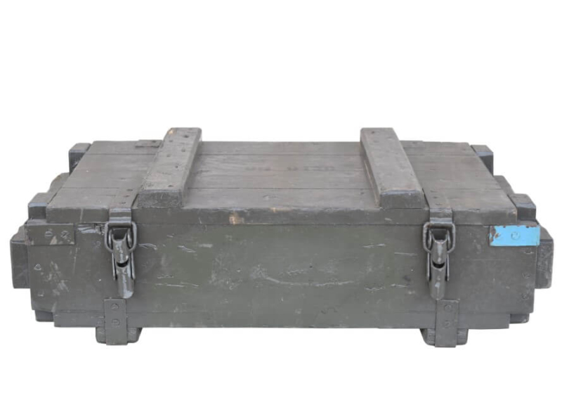Holzkisten für Munition