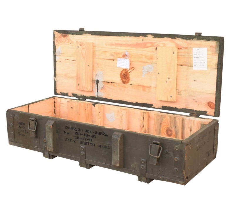 Munitionskiste aus Holz