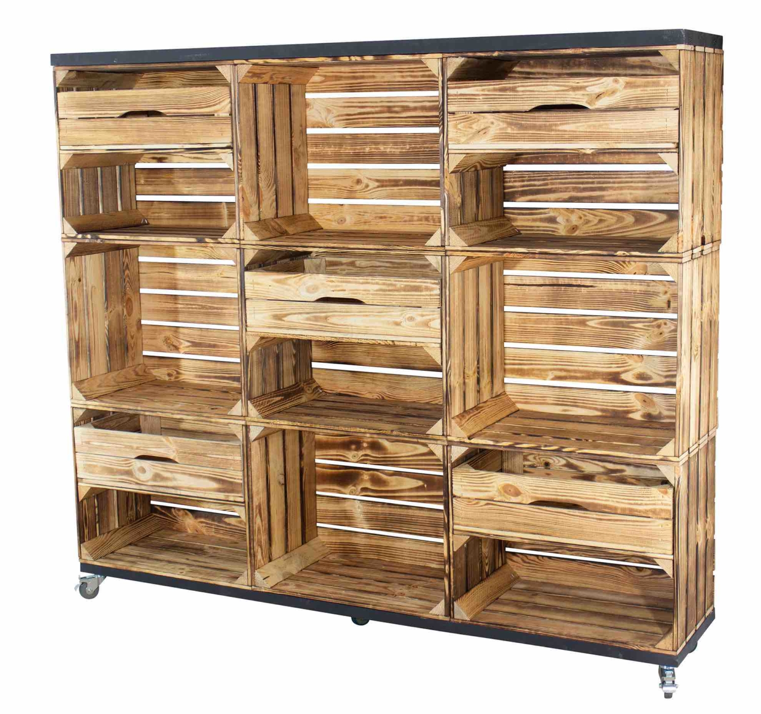 ᐅ Vintage Möbel aus Holzkisten & Bohlenbrettern | Saris Garage