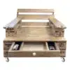 Lounge Sessel aus Palettenholz