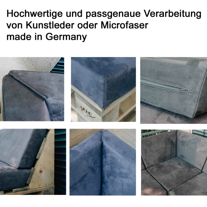 Sitzbank im Bauholz Stil