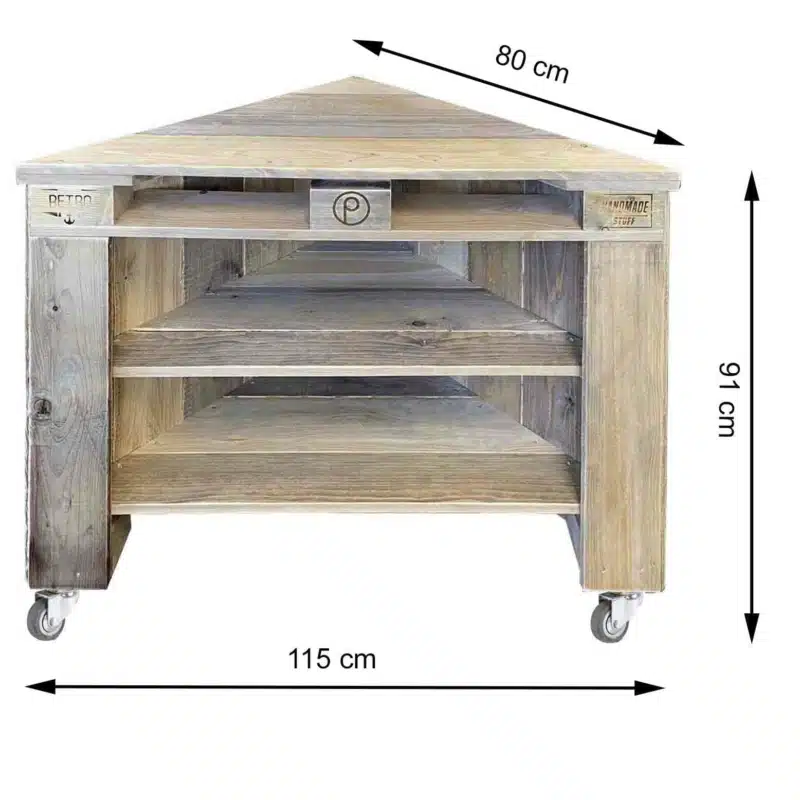 Eckmodul Palettentisch