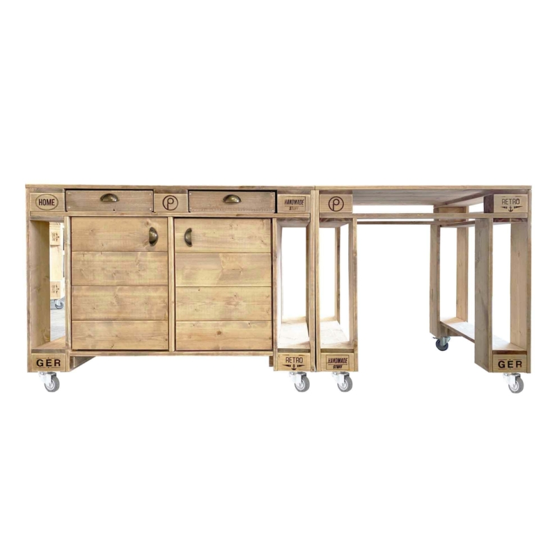 Grilltisch aus Palettenholz