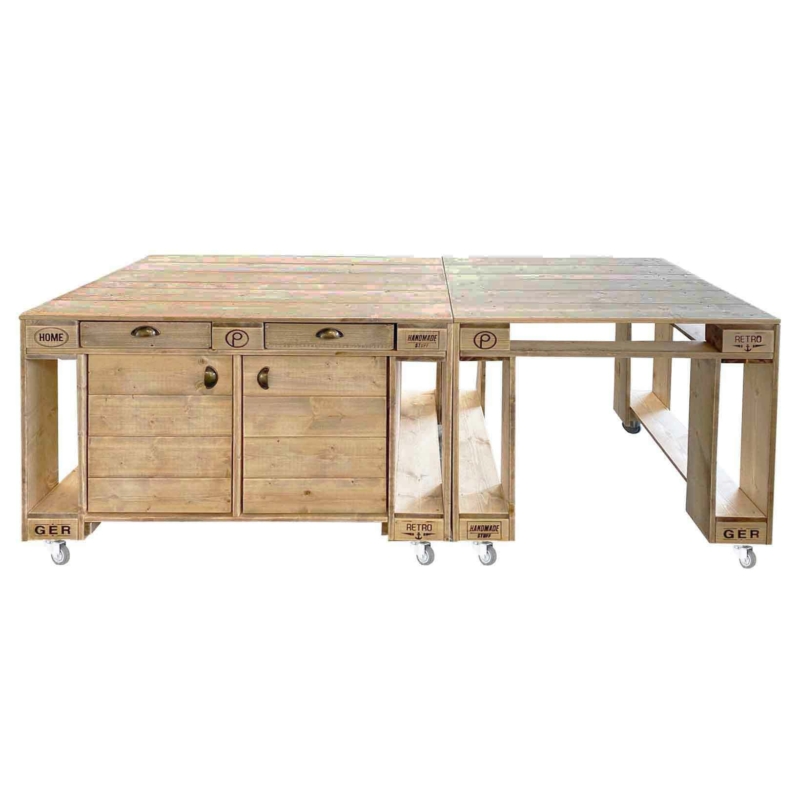 Grilltisch aus Palettenholz