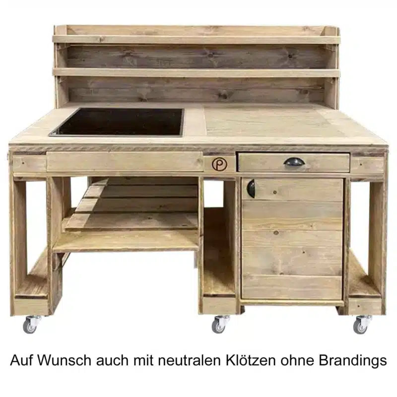 Outdoor Kochinsel aus Paletten