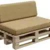 set outdoor lounge sofa polster honig