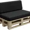 set paletten polster farbe schwarz